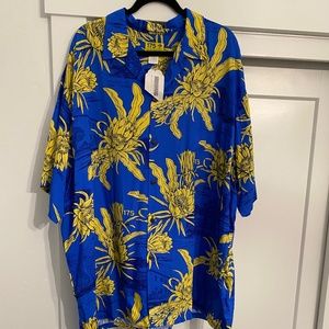 PUNAHOU SCHOOL "175th Anniversary" Hawaiian Shirt 100% Rayon XXL NWT!!